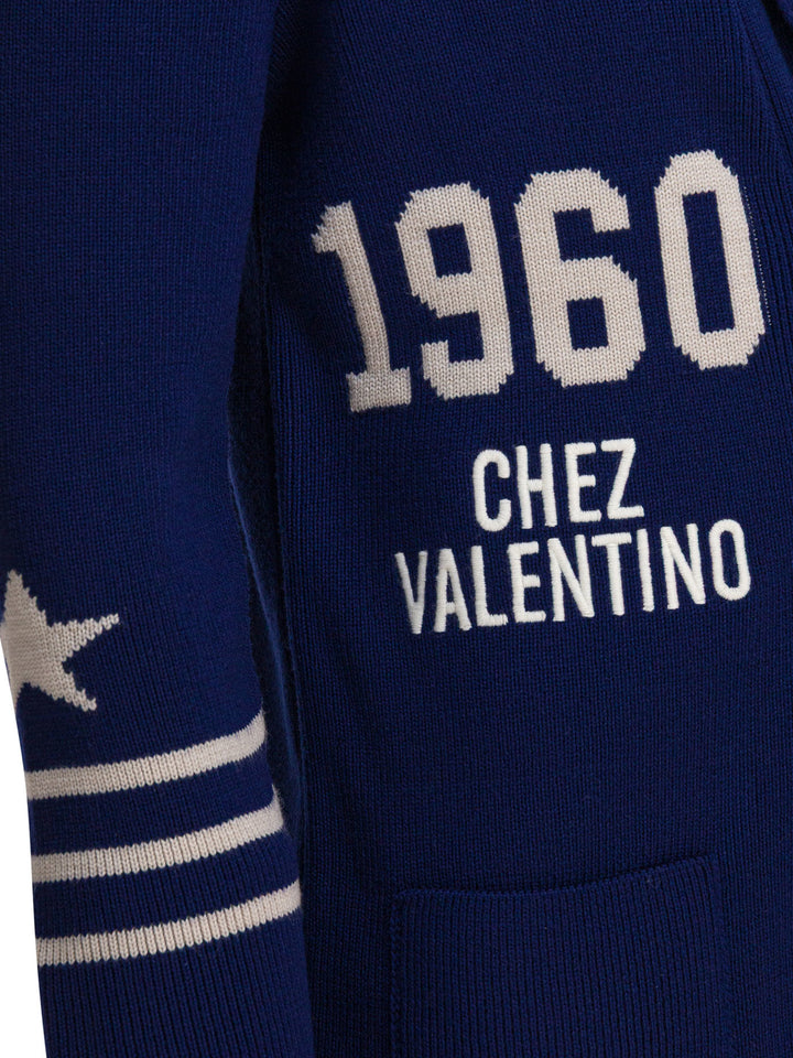 Valentino Chez Valentino Knitwear - Blue | 073fe5ef8d27504ec1df5ad7444236c20de15e44