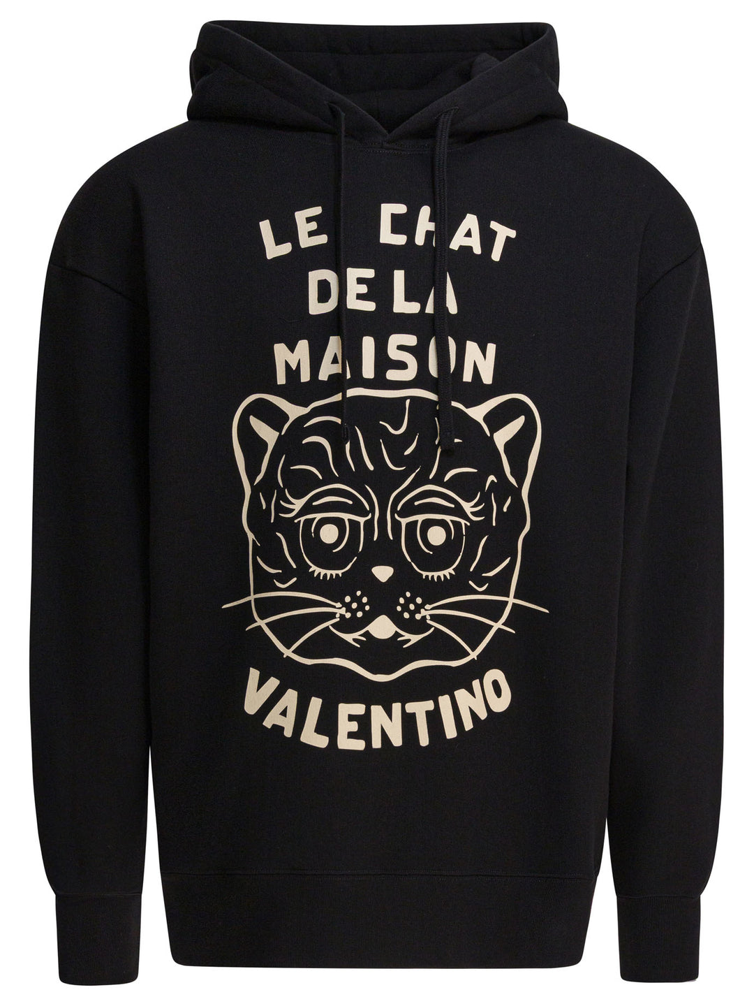 Valentino Le Chat De La Maison Sweatshirts - Black | f5663a91597bdbf7e0852afe2a9495647829092a