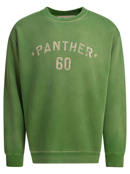 Cotton Crewneck Sweatshirt Sweatshirts Green