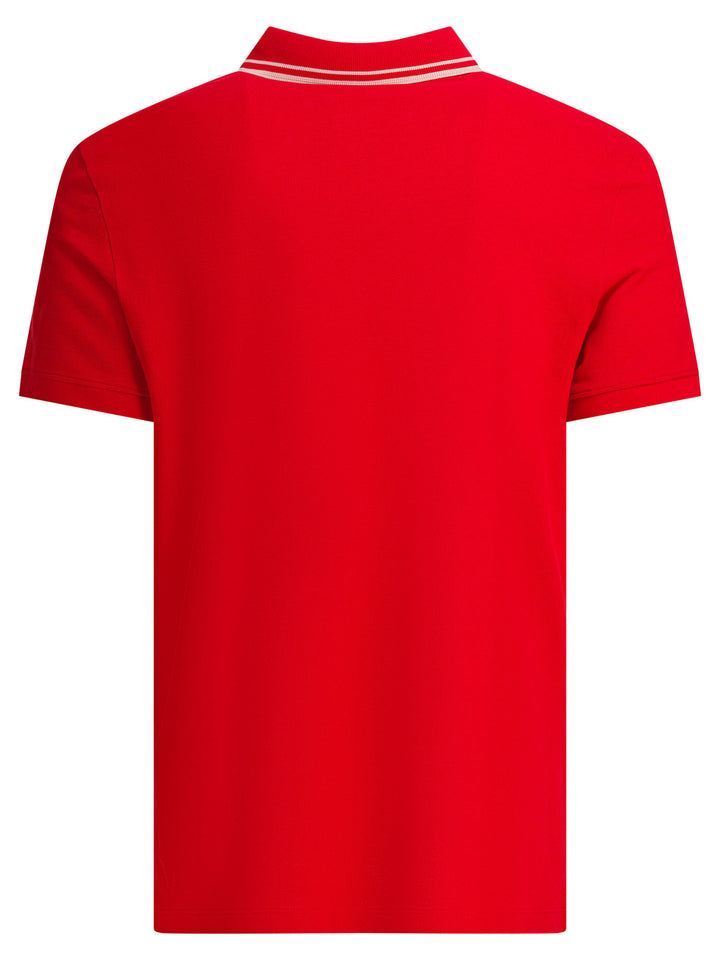 Valentino Cotton Short-Sleeved Polo Shirt Polo shirts - Red | 6ab954c14fc194cb9e7e9e7f8dcffe96abbae15c