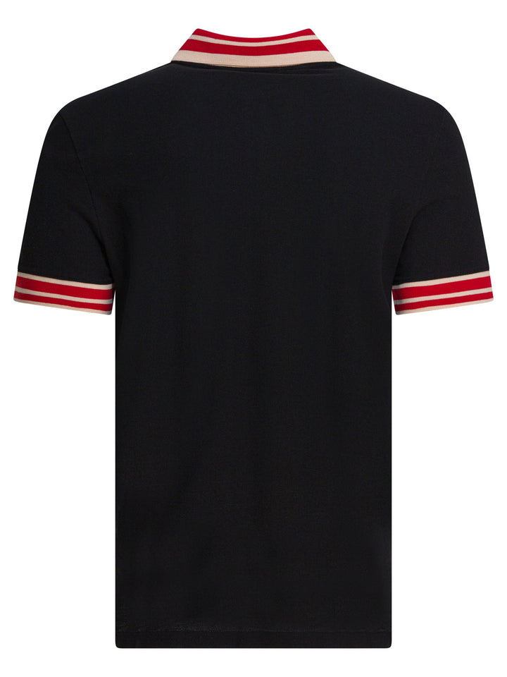 Valentino Cotton Short-Sleeved Polo Shirt Polo shirts - Black | ed3283cc01300712c1267de820a4ddced841140b