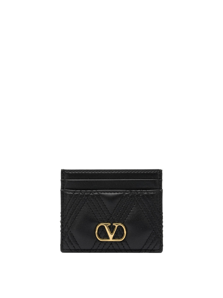 Valentino Garavani Quiltie 67 Wallets & Card holders - Black | e6211bd2d565324f79928813ede3c8059abf89a2