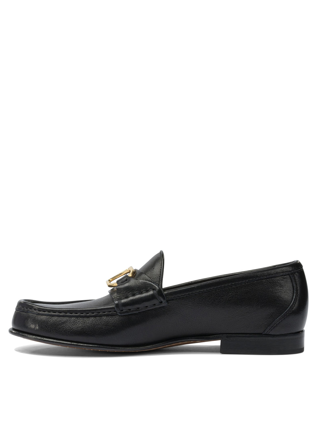 Valentino Garavani Vlogo Signature Loafers & Slippers - Black | d13101d19e9166f0518eb68b53920e902cf2bb16