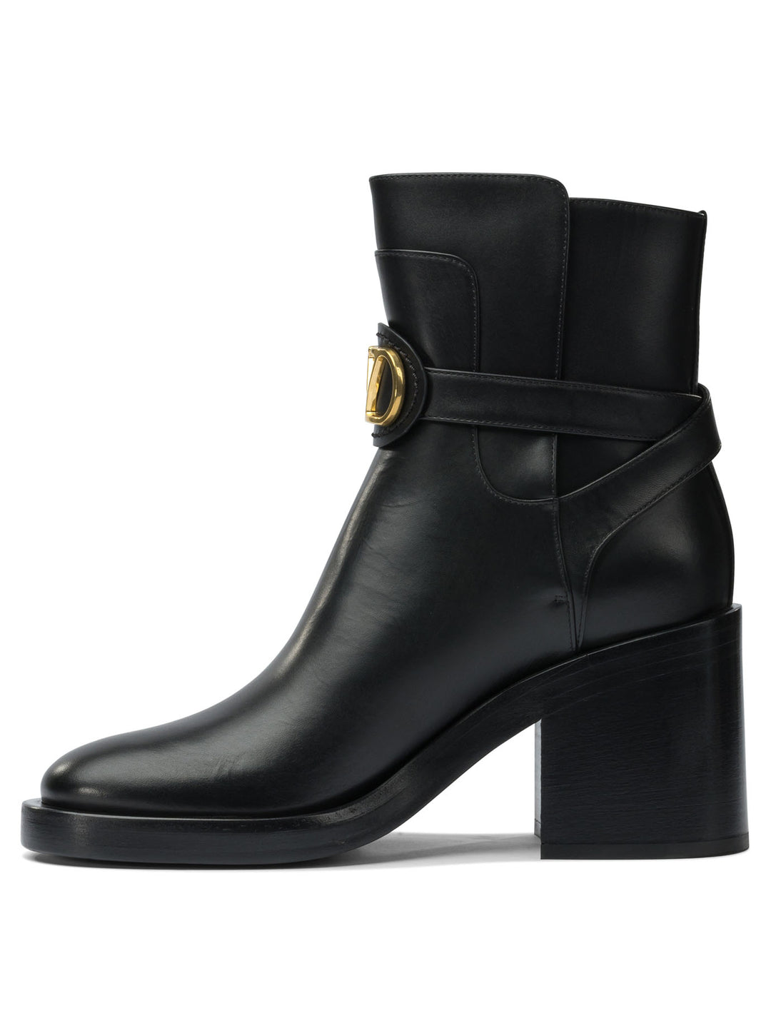 Valentino Garavani Vlogo Signature Ankle Boots - Black | 3492888886e58579bcaf744d2cdab86314edb9ff