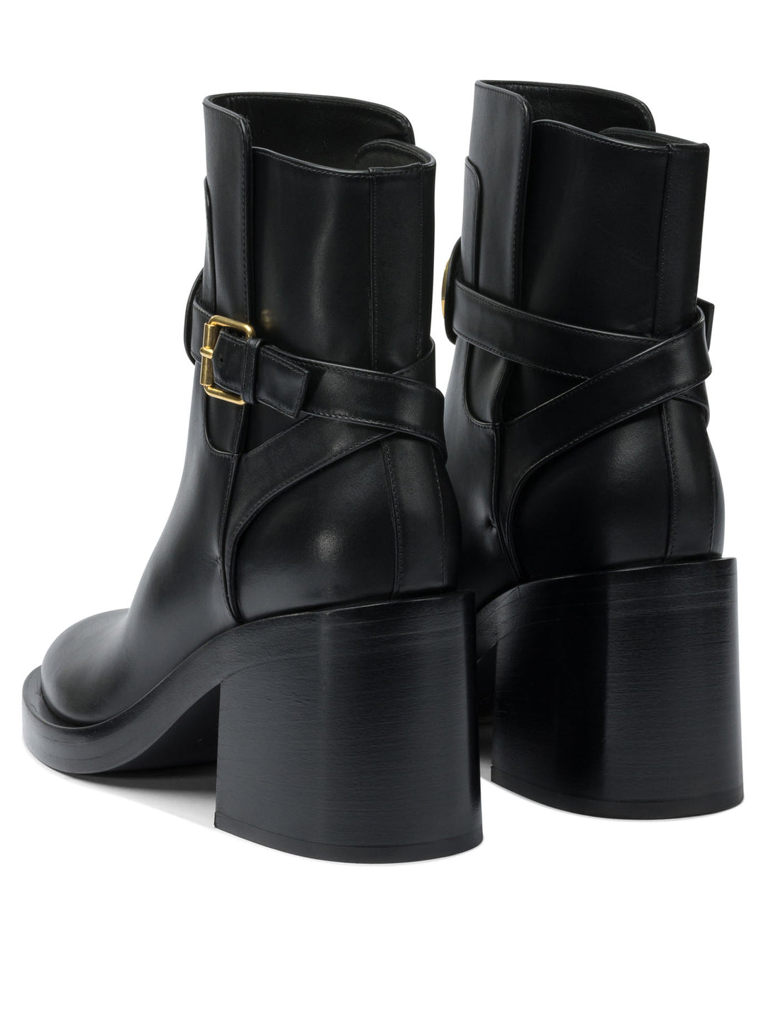 Valentino Garavani Vlogo Signature Ankle Boots - Black | ef1a74731d822f6bc3153fb0f89f334153b38df9