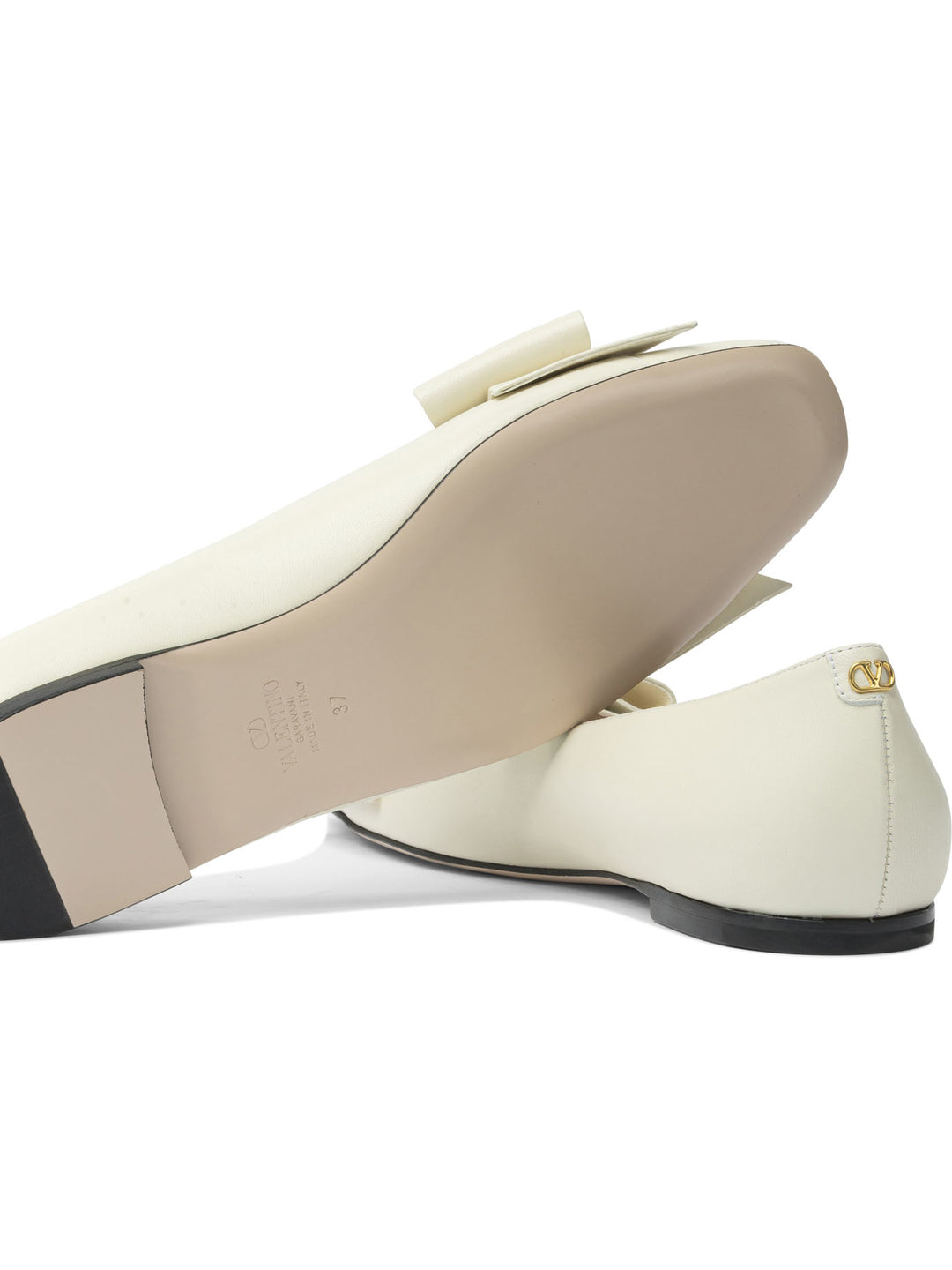 Valentino Garavani Bowow Ballerinas - White | c3884750bba0bf1180ab20b02296391ca9104034
