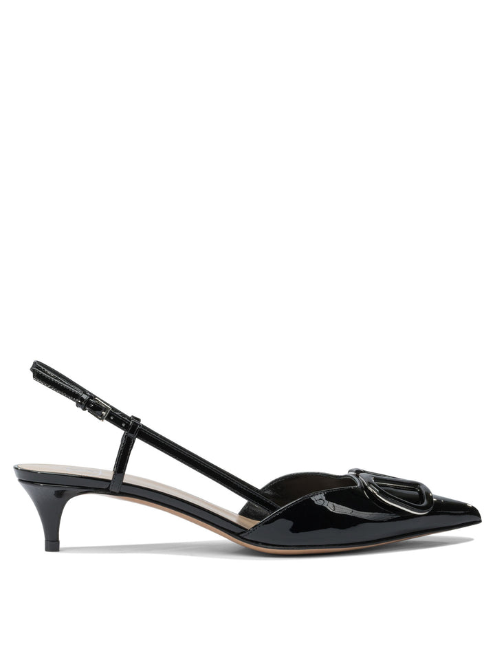 Valentino Garavani Vlogo Signature Heeled shoes - Black | 9ec0ad78eb8dcb40c22c8f2c3c920aa5f6b87969