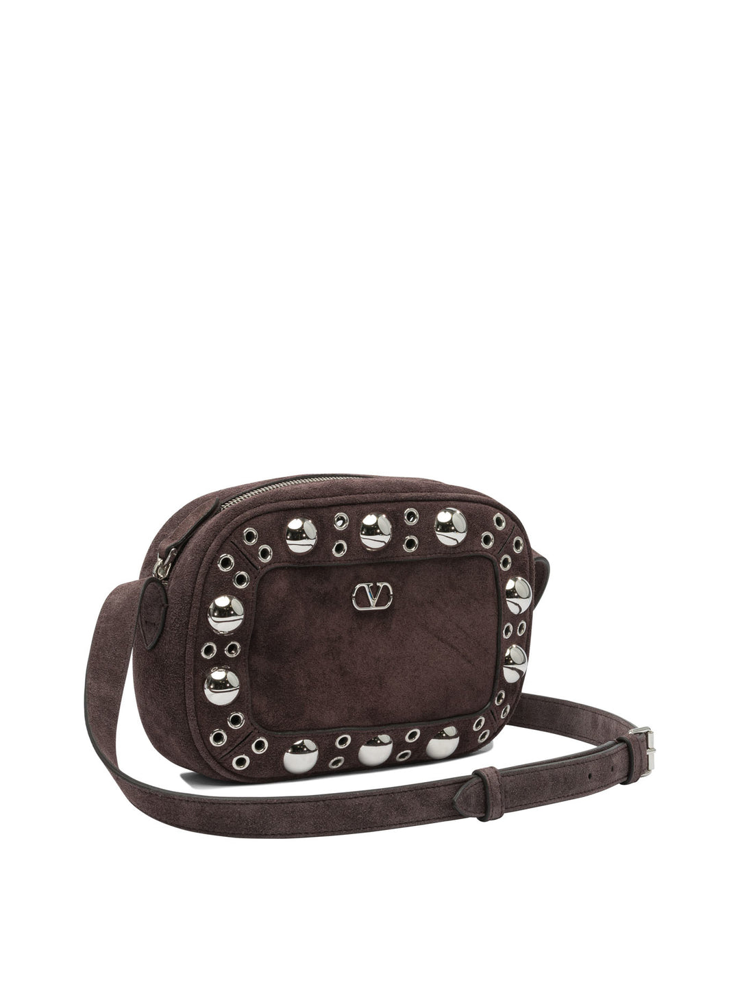 Valentino Garavani Nellcôte Crossbody Bags - Brown | 697402d6769f5684a0a781d17a0720b23ddd1e65
