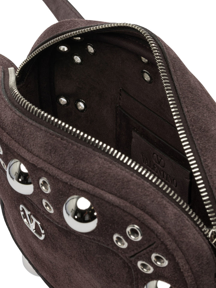 Valentino Garavani Nellcôte Crossbody Bags - Brown | d801ae3d38a7fe291b7356b77060c66ef0ee8452