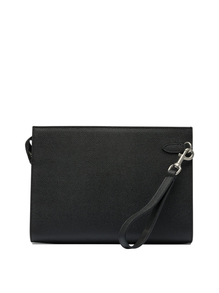 Valentino Garavani Vlogo Signature Pouch - Black | c27b80dd04be376cc657dc2e9c5affd4002f1ce5
