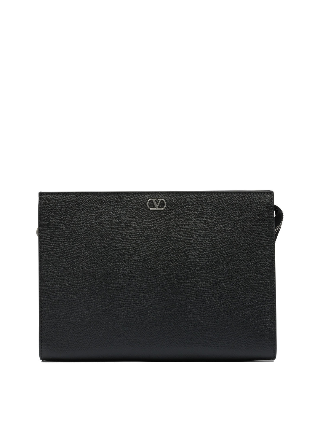 Valentino Garavani Vlogo Signature Pouch - Black | be9fb2ab24e976e1c163dafe83122fb98a237a7f