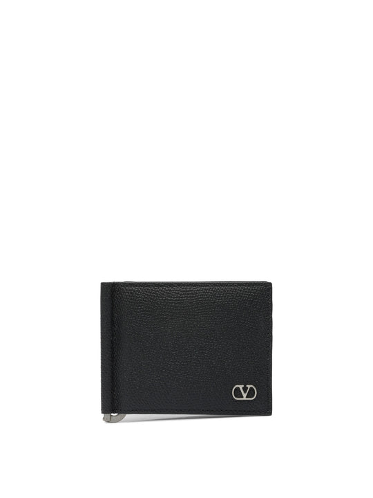 Vlogo Signature Wallets & Card Holders Black