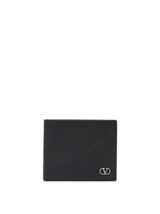 Vlogo Signature Wallets & Card Holders Black