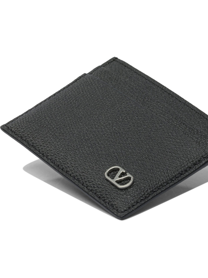 Valentino Garavani Vlogo Signature Wallets & Card holders - Black | e12d24e775cea98328c899b03f4b9deb1976d957