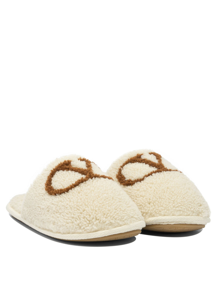 Valentino Garavani Ta Chambre Sandals - Beige | c19354c3ec4c6cd4d8769dd59e652a65c2bc7a09