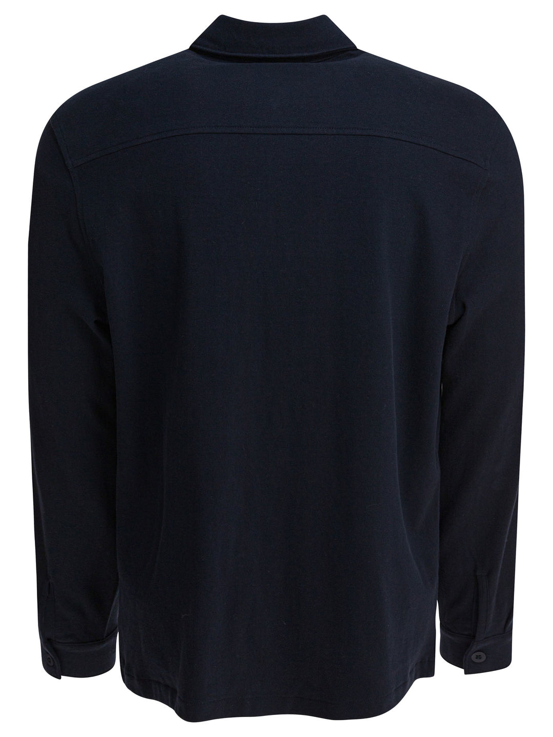 Vince Cotton Suede Overshirt Jacket Jackets and Coats - Blue | 4aad51717418d0ab4be42f70ad5f5a1b4ad8f9b2