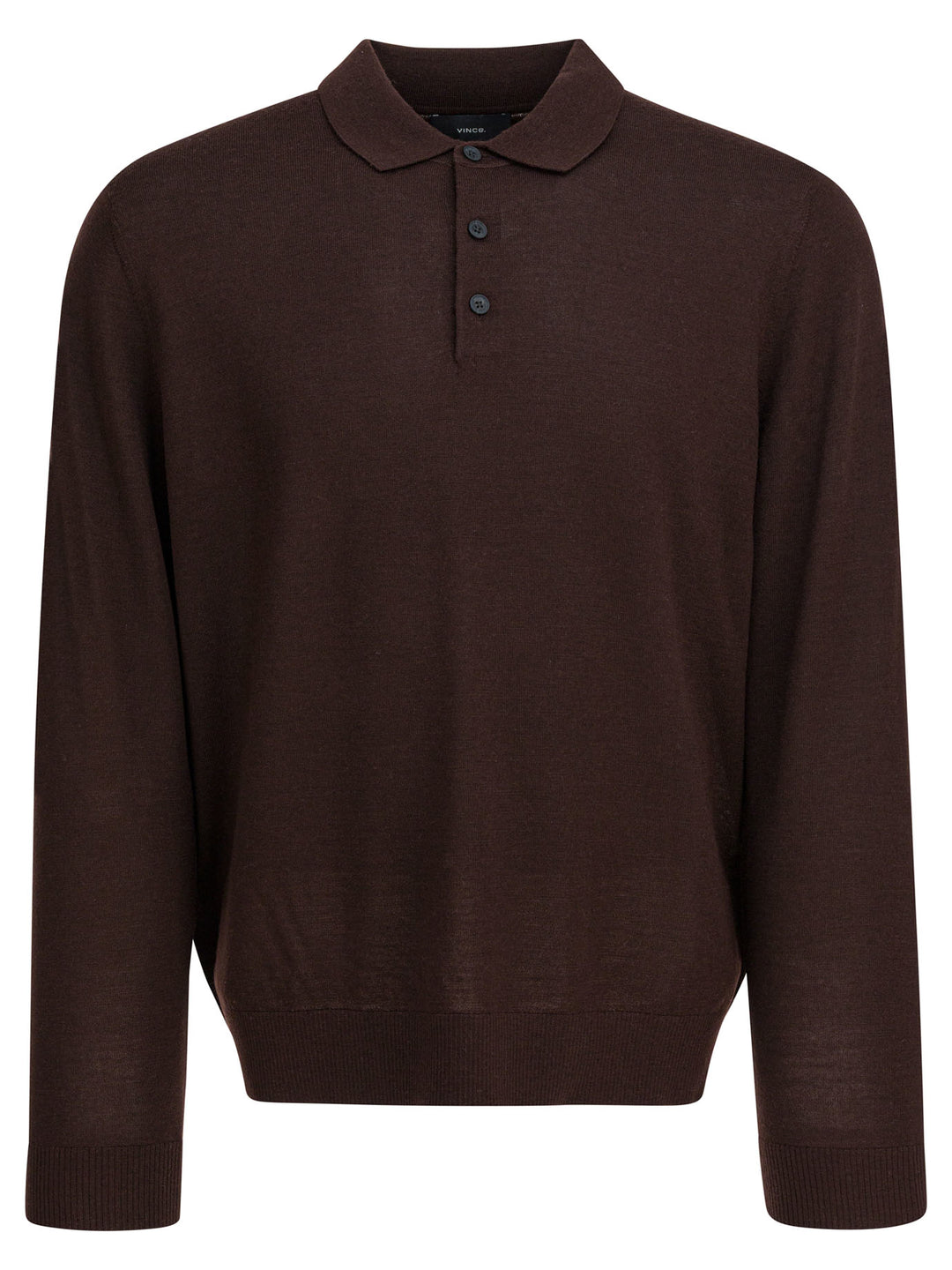 Vince Merino Wool Polo Shirt Polo shirts - Bordeaux | 21704f94f1c083c669080217e6c8c4670dba6d30