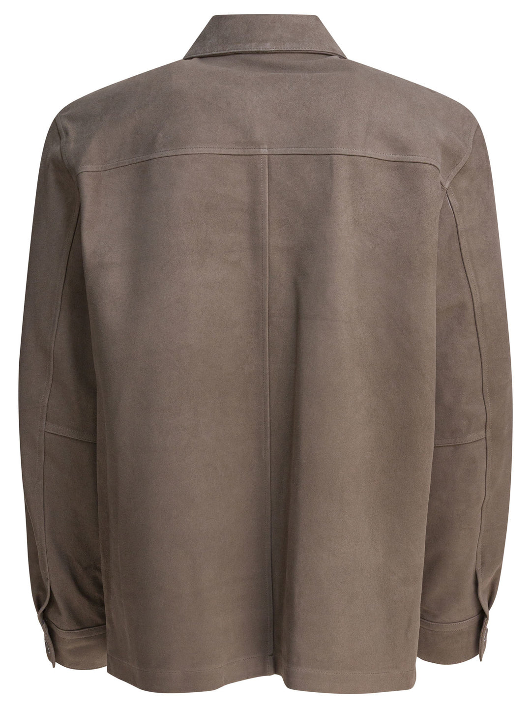 Vince Suede Leather Jacket Jackets and Coats - Grey | a0603bf0a85e540125edc6196c5297054eb6de43