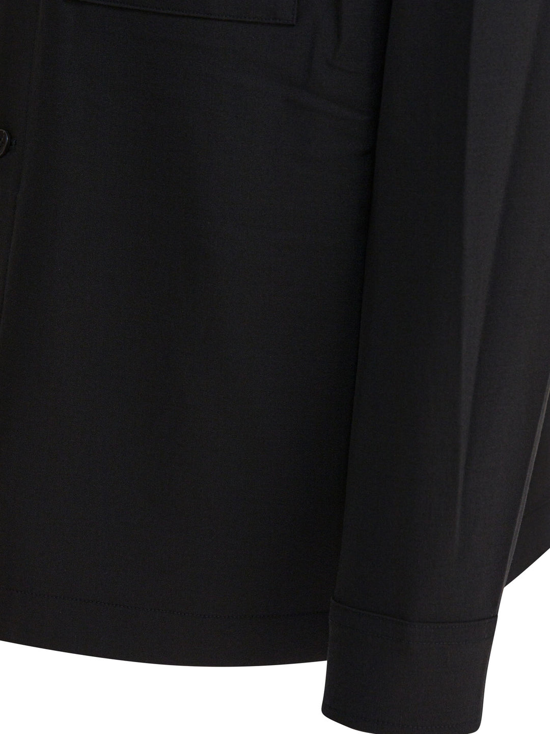 Vince Overshirt Jacket Jackets and Coats - Black | 53e4da01244f7bfb1359e932323782fff933379d