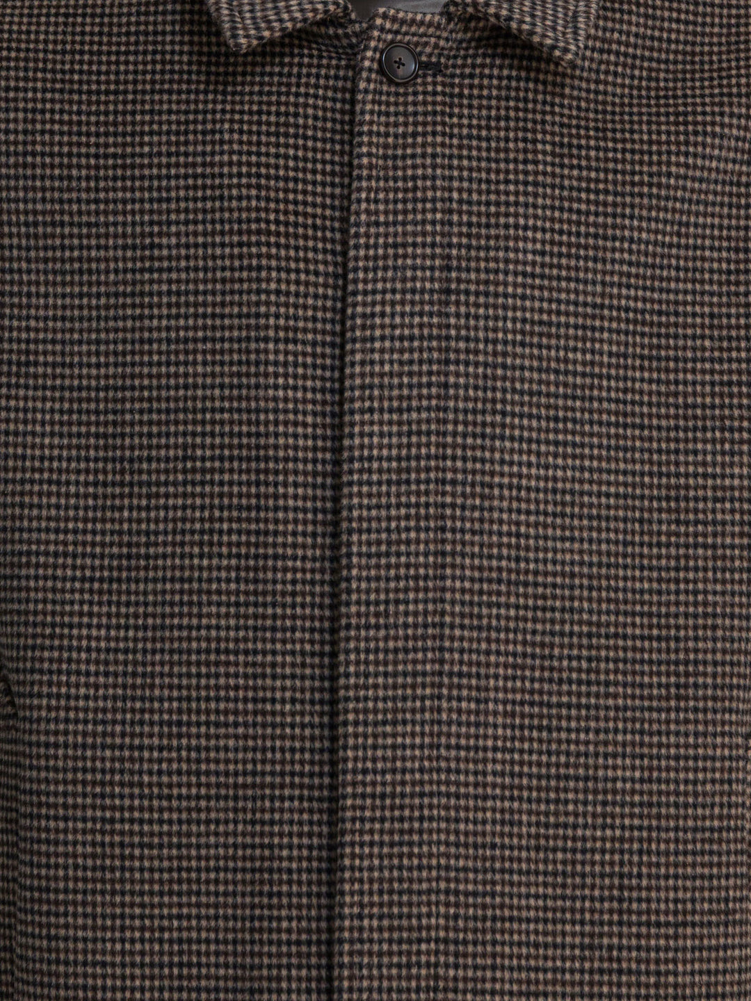 Vince Houndstooth Overshirt Jacket Jackets and Coats - Brown | 0f19855eb9e39891fb27ada3c45edb5eded3eb5a