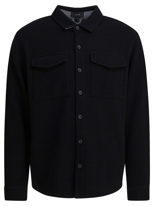 Cotton Overshirt Jacket Jackets And Coats Blue