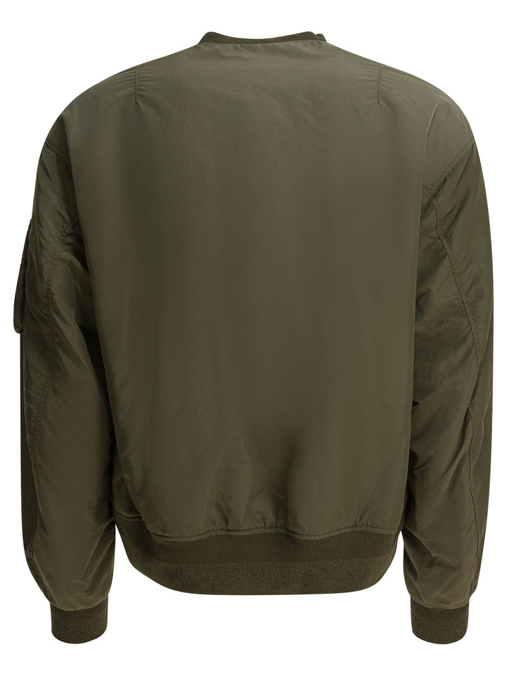 Visvim Nylon Bomber Jacket Jackets and Coats - Green | f9a201151cb3fedee62a014dbd05e3715b502d22