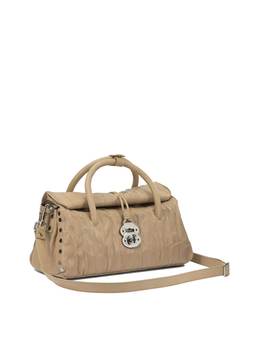 Zanellato Dotta Pleated Handbags - Beige | 61c911c41425197c93058e2acdc7f42f17118b4c