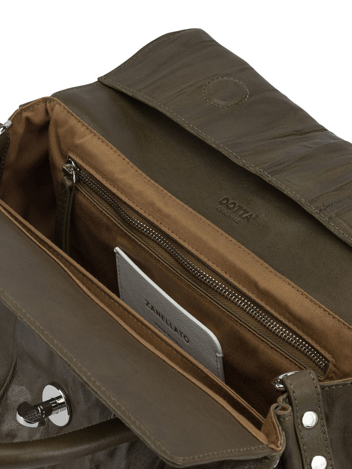 Zanellato Dotta Pleated Handbags - Green | 91230127b0a899e8f63e939944aed0d108d06e44