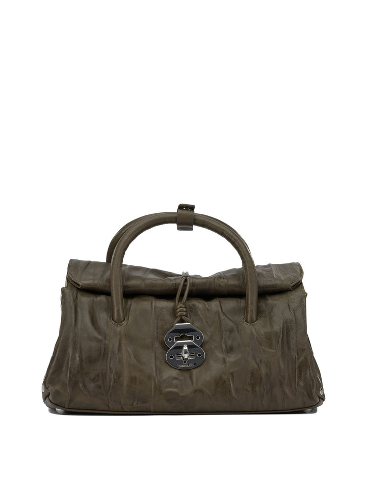 Zanellato Dotta Pleated Handbags - Green | e9d1d5c5429e5458552c37bf6d4de259a94c861e