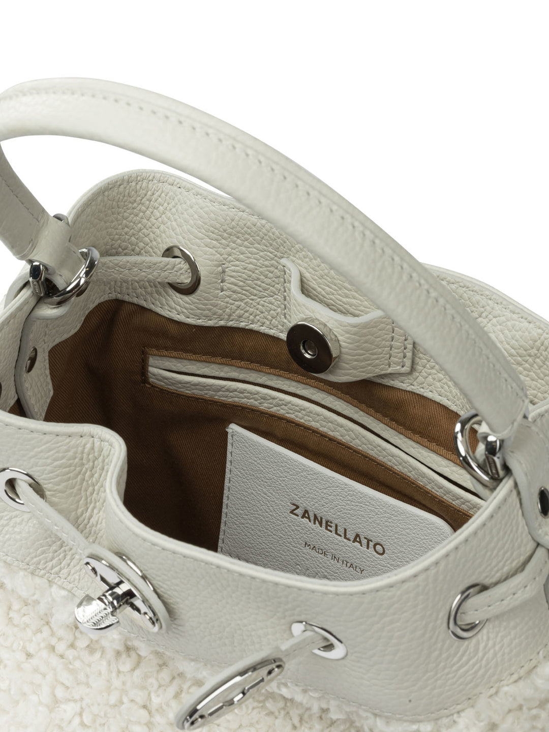 Zanellato Monda Dolly Handbags - White | ca17caf53af2017f3a742a0e64eef6f5c654d137