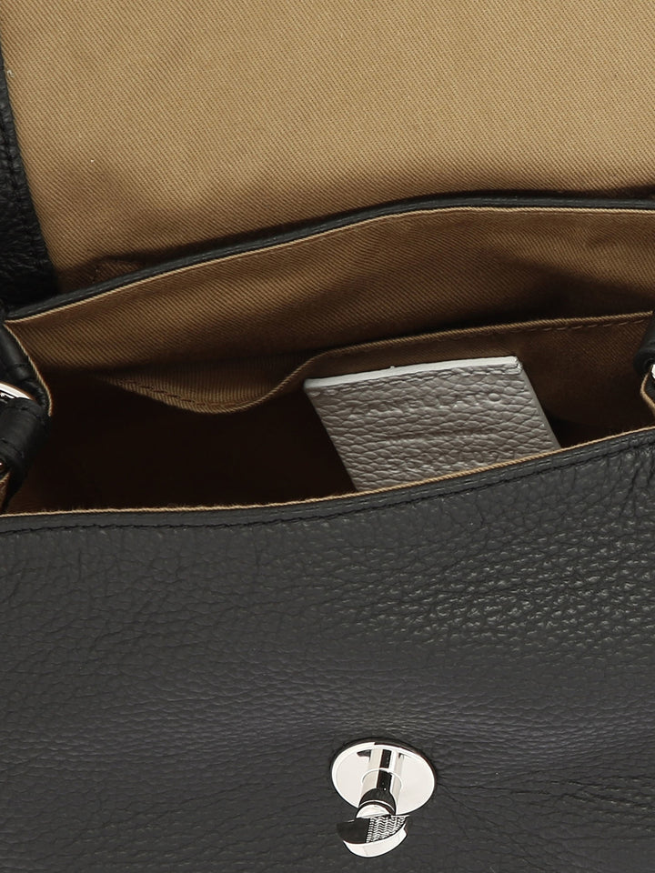 Zanellato Postina Baby Handbags - Black | 5144340a1898df8b64e3d8edac6880c93c12beb8