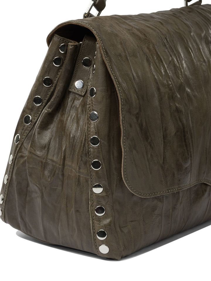 Zanellato Postina® Pleated Handbags - Green | ea1fd98f2d827ad27442d9f5a7f84d2b0f2e055c