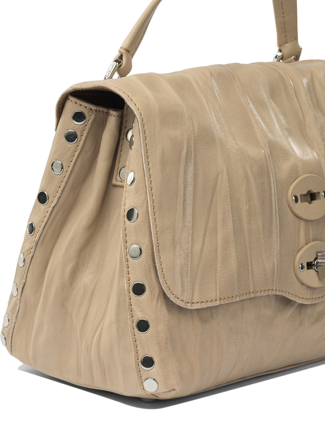 Zanellato Postina Plissé Handbags - Beige | 43983eb1374d3f5960af77780d55edc1c9349cf2