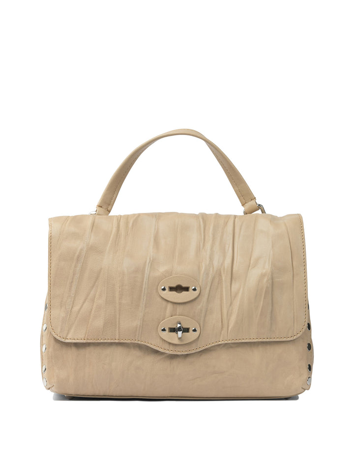 Zanellato Postina Plissé Handbags - Beige | 8afec966792a3cfd969fdb7f6097da4cac096119