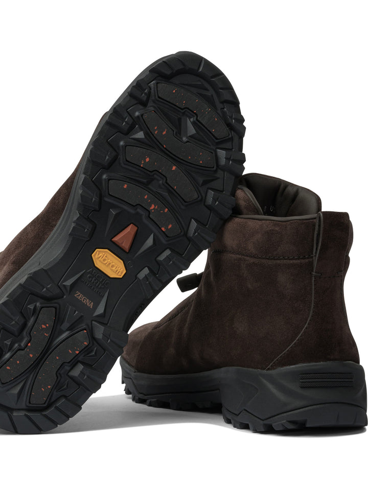 Zegna  Ankle Boots - Brown | aab097f084fd018aaa5ed899ba587fc980c479ab