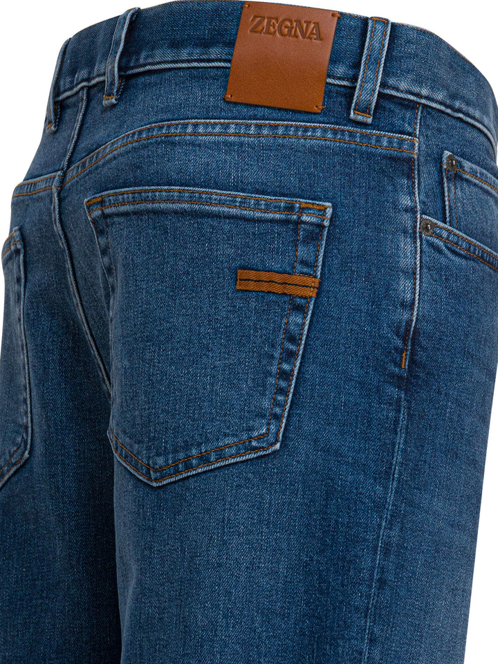 Zegna Rock Jeans - Blue | 58c71574d3151331df5b3d0a606d7d7444eff43b