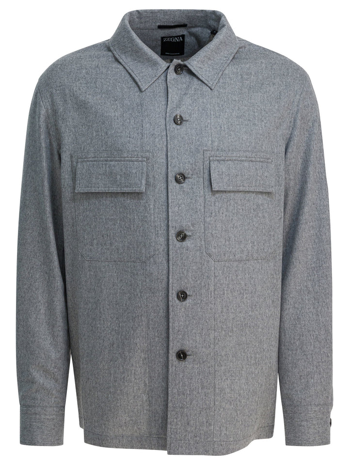 Zegna Jackets & Coats Jackets and Coats - Grey | 4a741fdd80879b3035da516b2b503f8655c77a7a