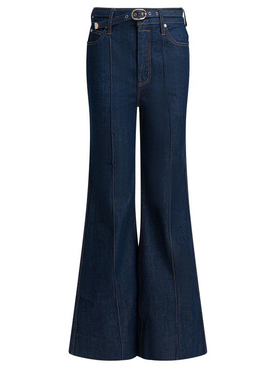 Wide Leg Jeans Blue