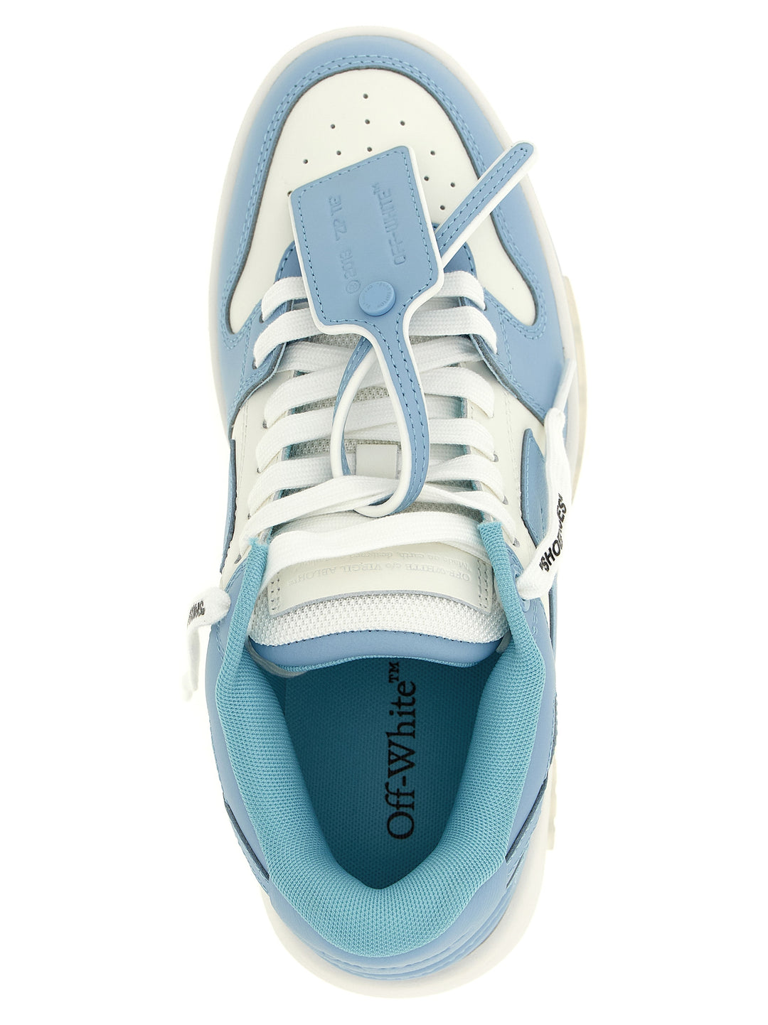 Off-White Out Of Office Sneakers - Light Blue | 010fe0b5ea345c5a3c50a9b1473f4400b8f6c978