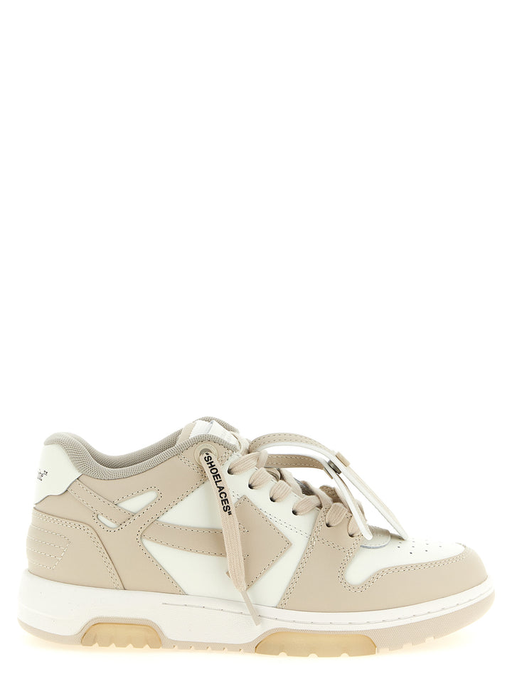 Off-White Out Of Office Sneakers - Beige | 8740949712c3cb768c002a376cd4291cffab0d74