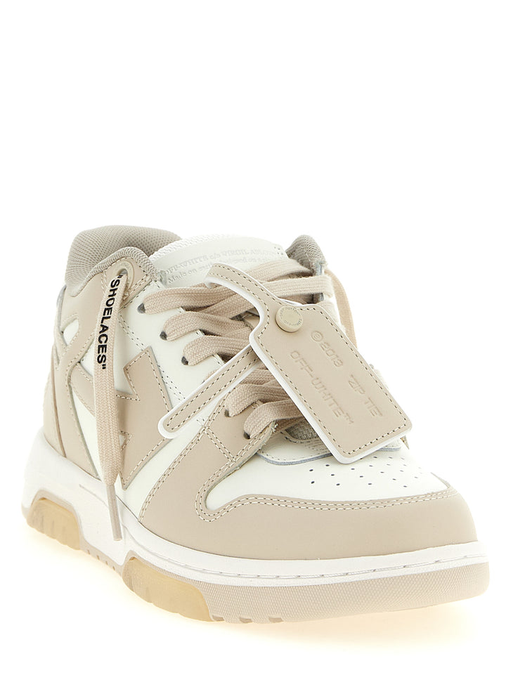 Off-White Out Of Office Sneakers - Beige | 5e77a041ee38f47974797877e8a10e566ca2966b