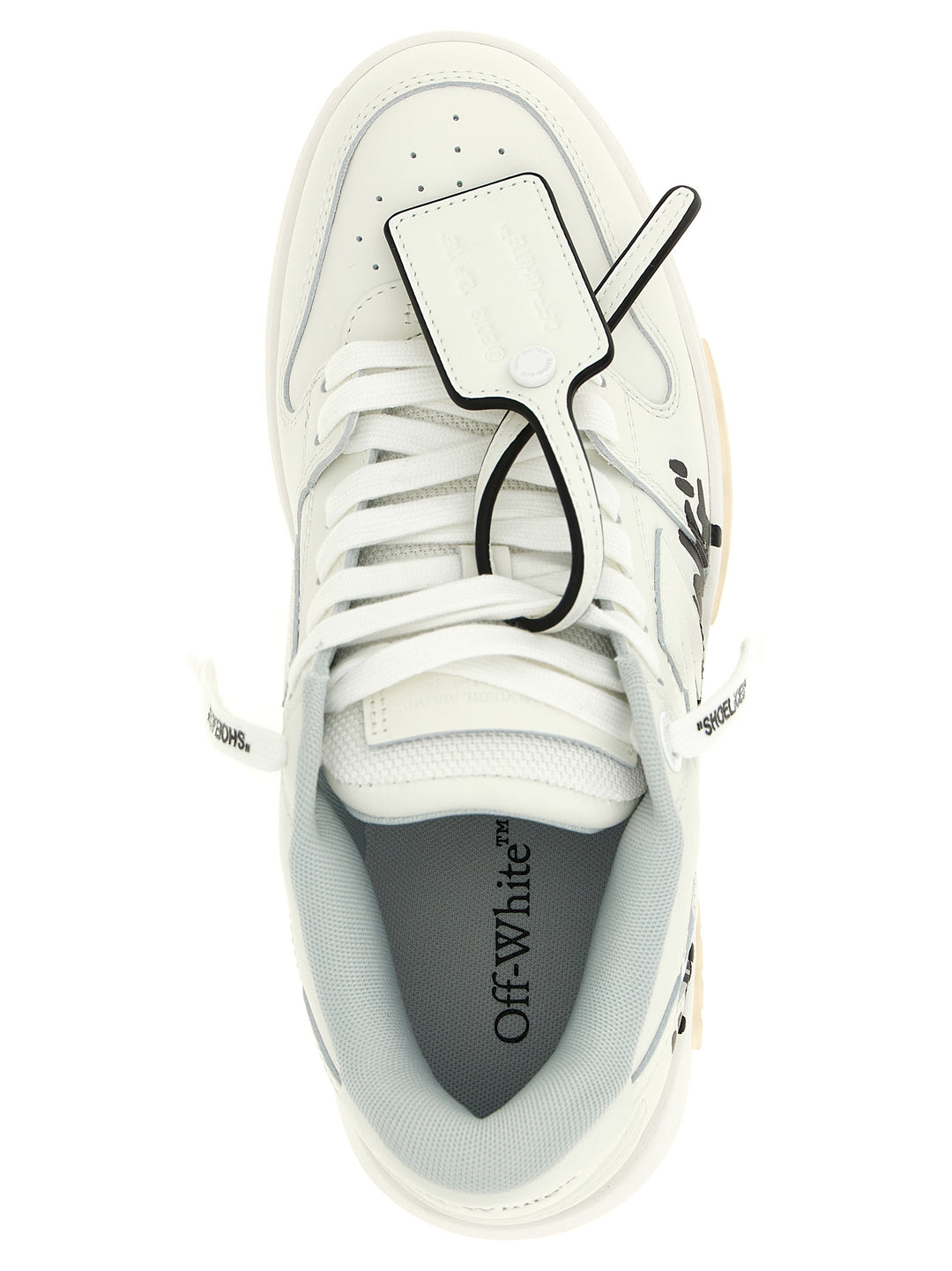 Off-White Out Of Office For Walking Sneakers - White/Black | 02982c11f5983fb8309cfd3723edd1e37bf44e02