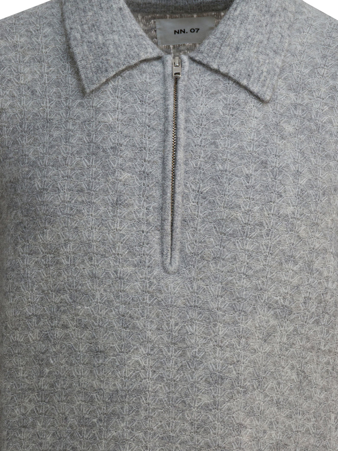 Nn.07 Alfie Knitwear - Grey | 63afe02daff893278411e7317d046cdaf12d528c