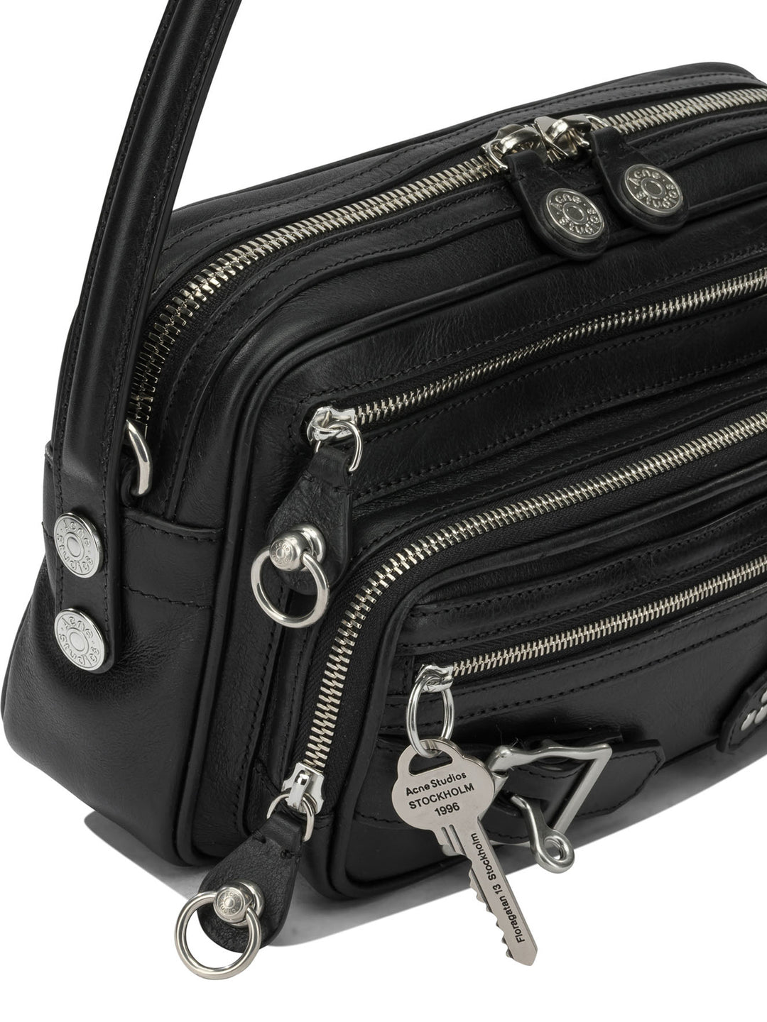 Acne Studios Shoulder Bags Black
