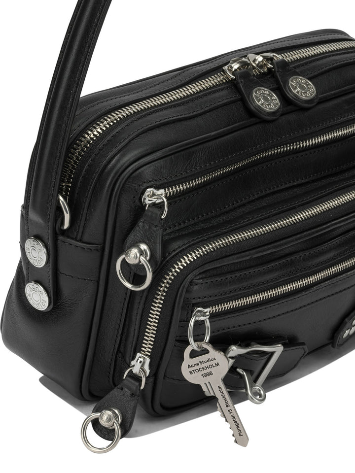 Acne Studios Shoulder Bags Black