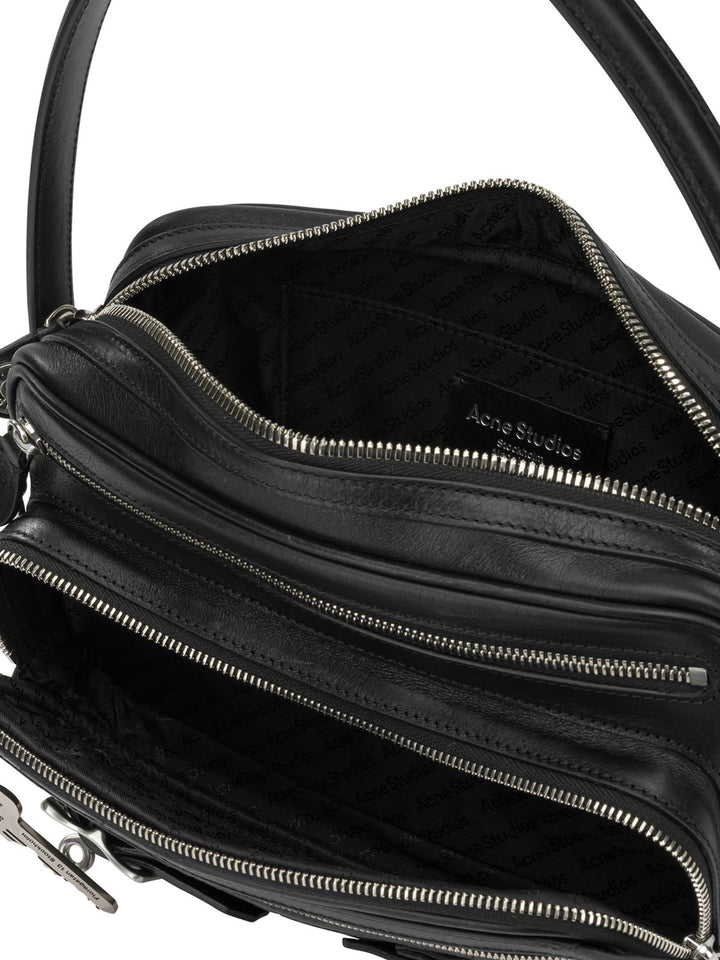 Acne Studios Shoulder Bags Black