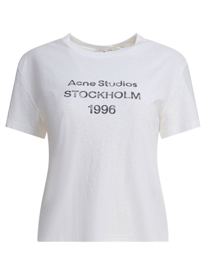 Acne Studios  T-shirts - White | a7c85fc5e6c5f3054303819e16b45d62cb7e68b9