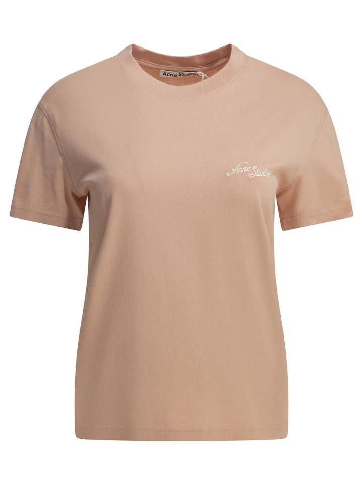 Acne Studios  T-shirts - Pink | 477ddc08f671215b5b2b96f566d48b5be7dbd877