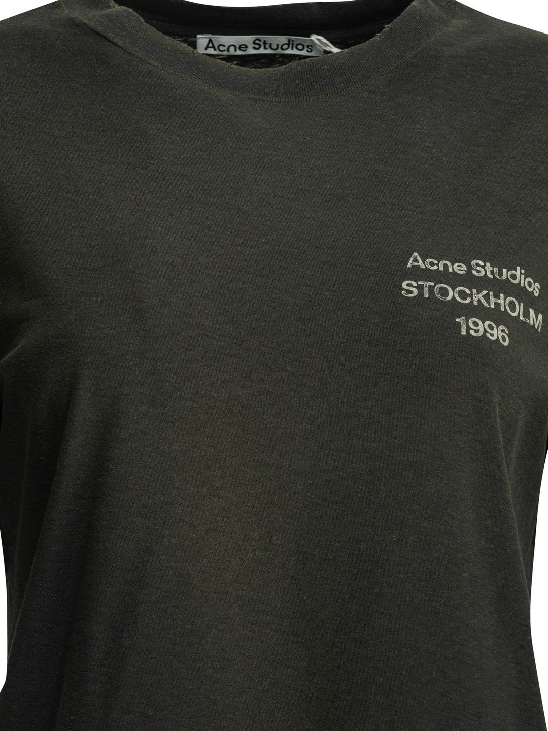 Acne Studios  T-shirts - Black | 3c0b007f109970c6a61ec3937f11bbfe6dcbc02a