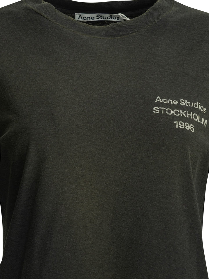 Acne Studios  T-shirts - Black | 3c0b007f109970c6a61ec3937f11bbfe6dcbc02a